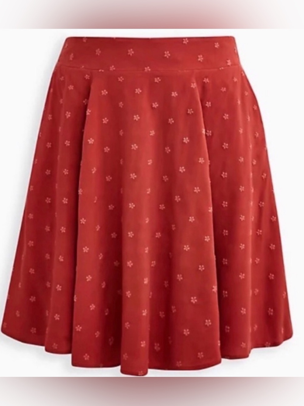 Torrid NWT Eyelet Embroidered A-Line Skirt - Size 5